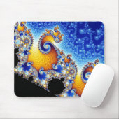 Mandelbrot Set Two-Dimensional Fractal Vorm Muismat (Met muis)