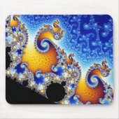 Mandelbrot Set Two-Dimensional Fractal Vorm Muismat (Voorkant)