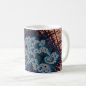 Mandelbrot, tasse à café fractale (Devant droit)