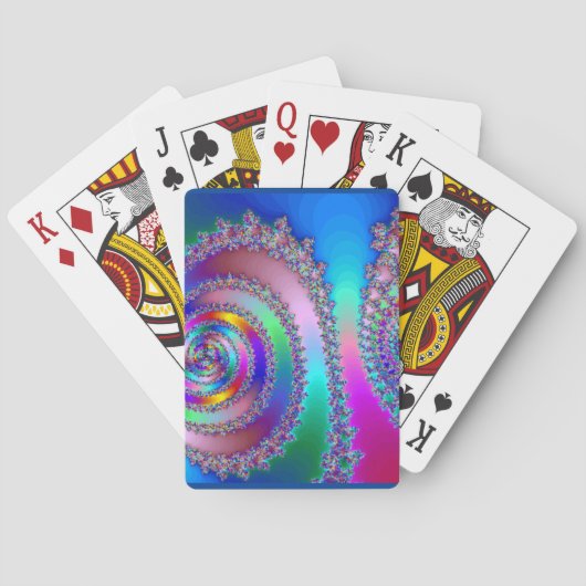 Mandelbrotset Pokerkaarten (Achterkant)