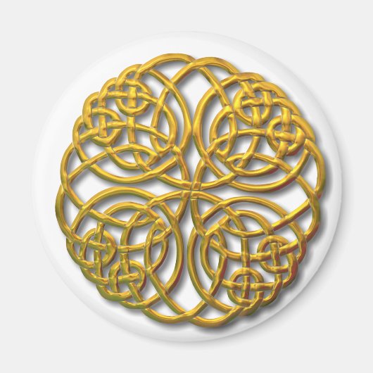 Mandella gold magneet (Voorkant)