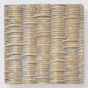 Mandenvlechtmacro Stenen Onderzetter