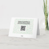 Mandevilla Pink Flowers Artsy Note Card Kaart (Achterkant)