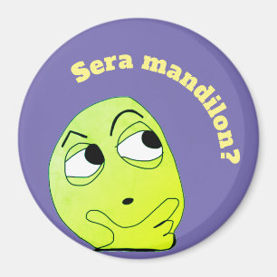 mandilonmeme Groot, 3 inch cirkelmagneet Magneet