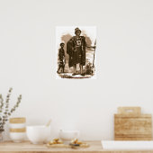 Mandingo Chief & Sword Bearer-Liberia Poster (Keuken)