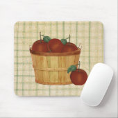 mandje appels mousepad muismat (Met muis)
