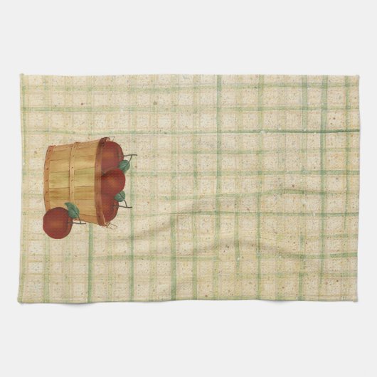 mandje keukenhanddoek voor appels (Horizontaal)