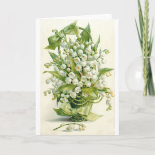  mandje van Lily of the Valley, Kaart