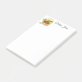 Mandje voor post-it-notes-fruit post-it® notes (Schuin)