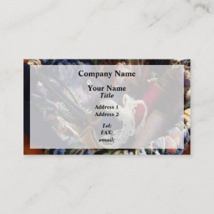 mandje voor snijtand en draad visitekaartje