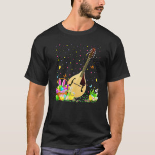 Mandolin Bunny Easter Egg Hunt Mandolin Easter Su T-shirt