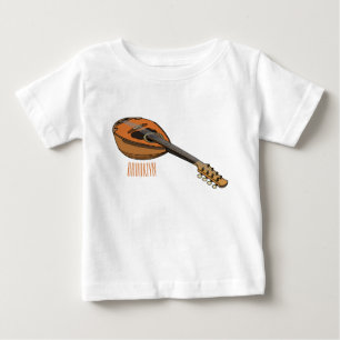 Mandolin cartoon illustratie
