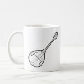 Mandolin "Drawing" Koffiemok (Links)