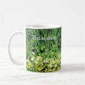 Mandolin en bloementuin op maat koffiemok (Links)