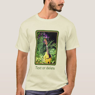 Mandolin en Iris Garden persoonlijk T-shirt