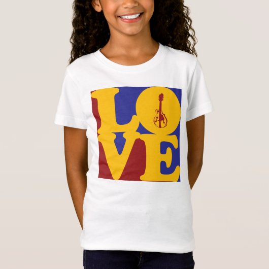 Mandolin Love T-shirt (Voorkant)