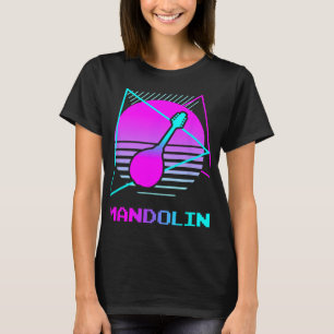 Mandolin Lover Retro Classic Mandoline Spelen T-shirt