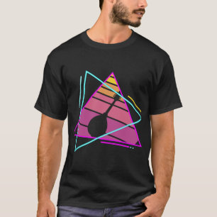 Mandolin Lover Retro Classic Mandoline Spelen T-shirt