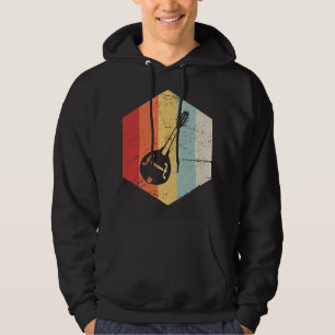 Mandolin Lover Retro Mandoline Hoodie