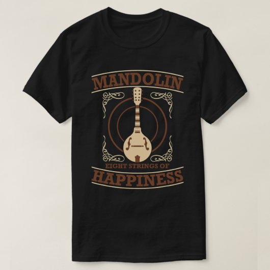 Mandolin Mandolin T-shirt (Design voorkant)