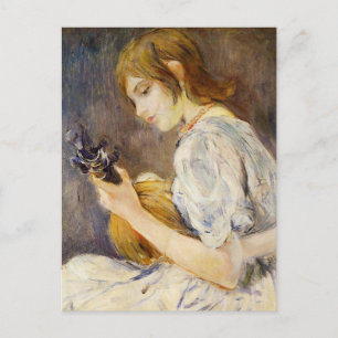 Mandolin par Berthe Morisot Carte postale