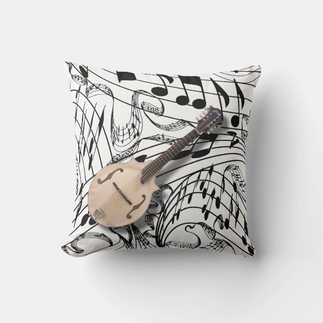 MANDOLIN-PILLOW KUSSEN (Voorkant)