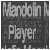 Mandolin Player Extraordinaire Stof (Close Up)