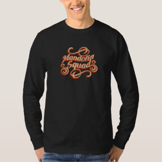 Mandolin Squad Funny Musician Muzieknoten T-shirt