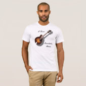 MANDOLIN-T-SHIRT T-SHIRT (Voorkant volledig)