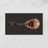 Mandolin Visitekaartje (Achterkant)