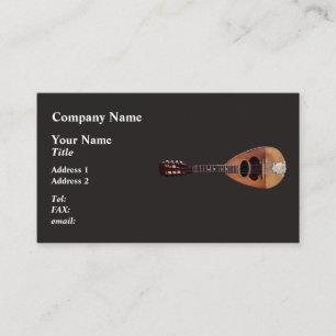 Mandolin Visitekaartje