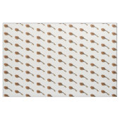 Mandoline cartoon illustratie stof (Fat Quarter)