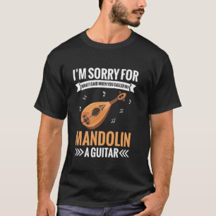 Mandoline-speler Bluegrass-muziek Country-muzikant T-shirt