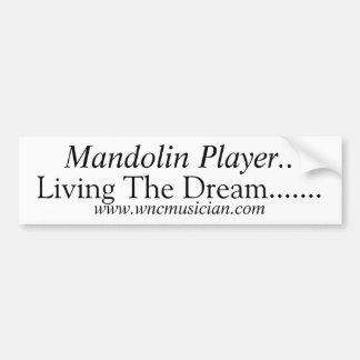 Mandoline Speler Sticker