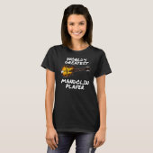 Mandolinist Folk, de grootste Mandolin Player ter T-shirt (Voorkant volledig)