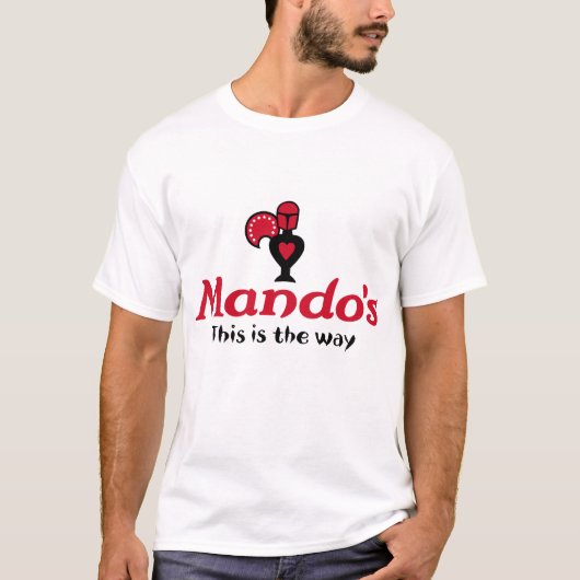 Mando's T-shirt (Voorkant)