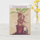 Mandrake Nouvelle carte bébé (Fleur jaune)