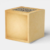 Mandrake Poison Label Halloween Favorieten Bedankdoosjes (Achterkant)