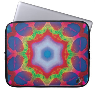 Mandril Kaleidoscoop laptophoes Laptop Sleeve