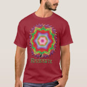 Mandril Namaste Kaleidoscope T-shirt (Voorkant)