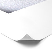 Mandrill Fan BW Still Life Photographie L Poster (Coin)