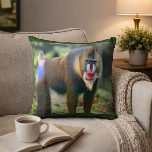Mandrill Majesteit Sieraandekussen Kussen