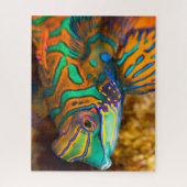 Mandrische vis Puzzle Legpuzzel (Verticaal)