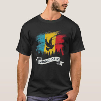 Mandru ca-s roman t-shirt