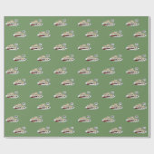 Mandu Korean dumpling dim sum ontbijt Hangul Cadeaupapier (Vlak)