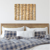 mandweefmacro canvas afdruk (Insitu (Slaapkamer))
