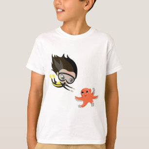 Mandy en Bubbles de Octopus T-shirt
