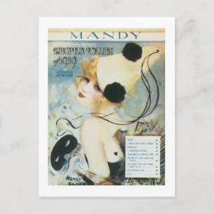 Mandy Vintage Songbook Hoesje Briefkaart
