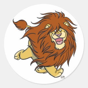 Mane Attractie: Haar in Beweging sticker