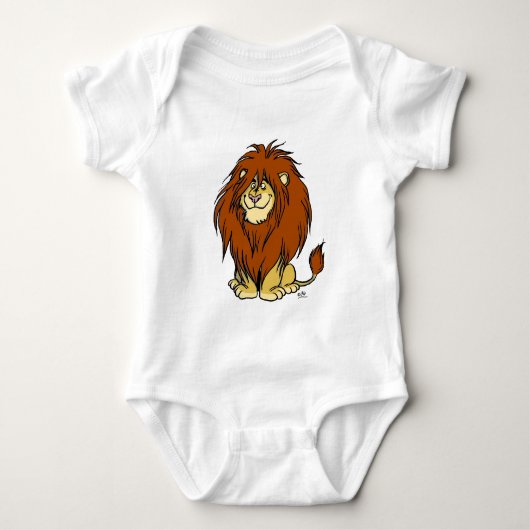Mane Attraction baby apparel Romper (Voorkant)